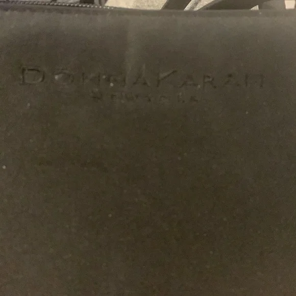 Small brand new never used authentic Donna Karan black tote purse - Picture 5 of 6